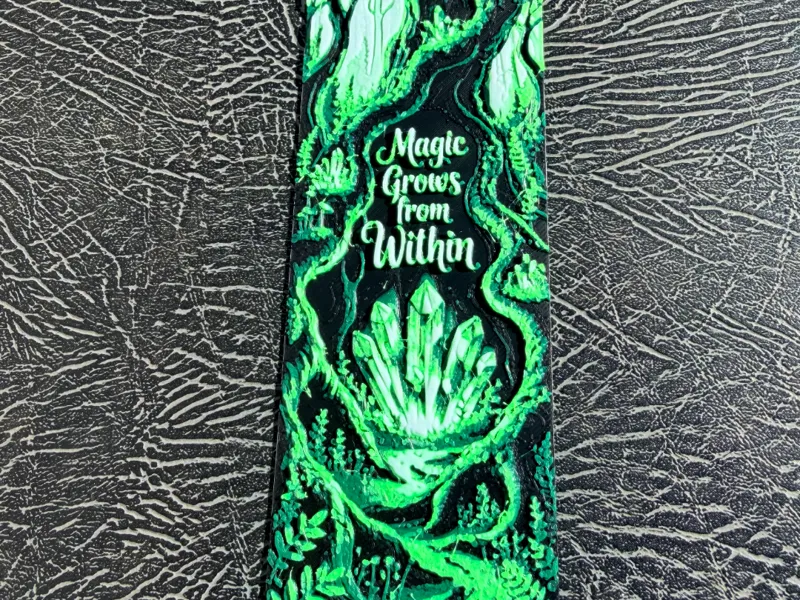 Magic Grows Crystal Tree Bookmark FREE COM LICENSE