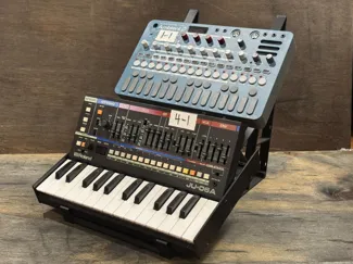 Tiered Dual Synth Stand