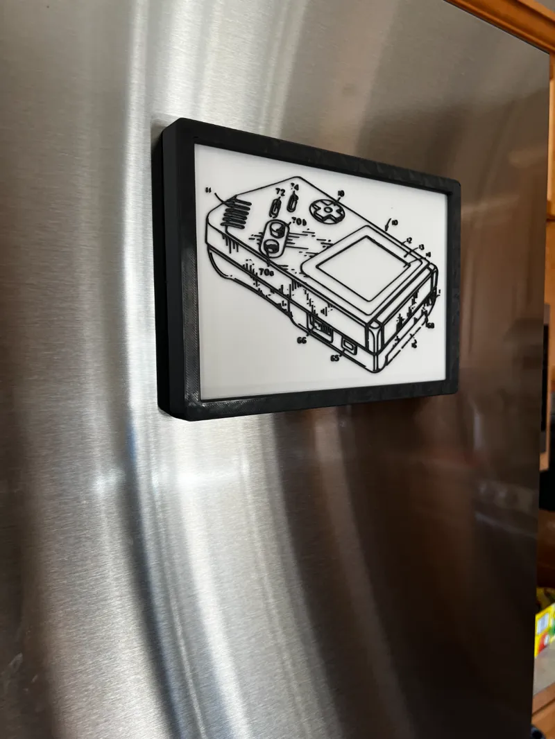 Patent Art Modified Frame