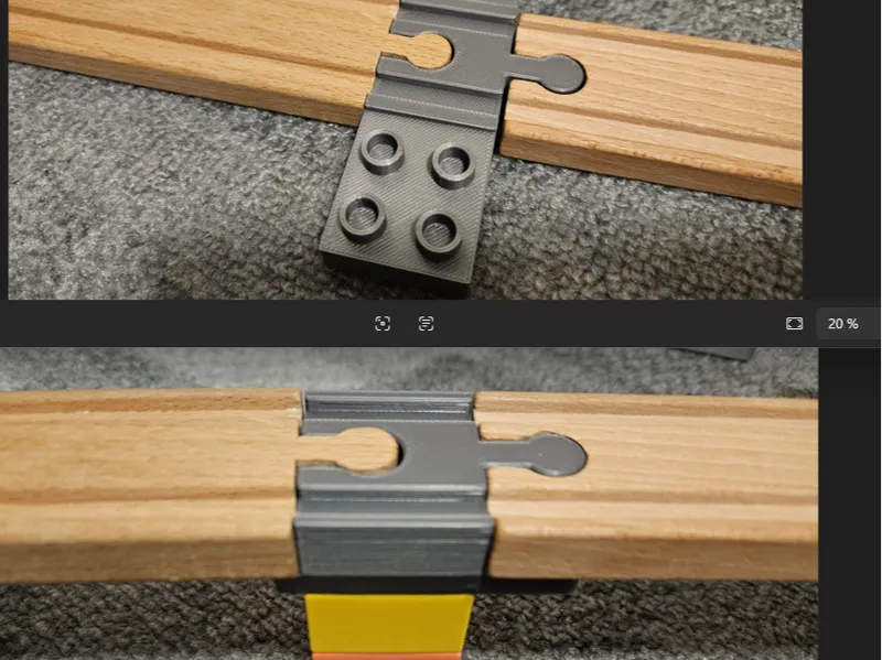 koleje LEGODUPLO pro IKEA/LIDL vláček -brio train