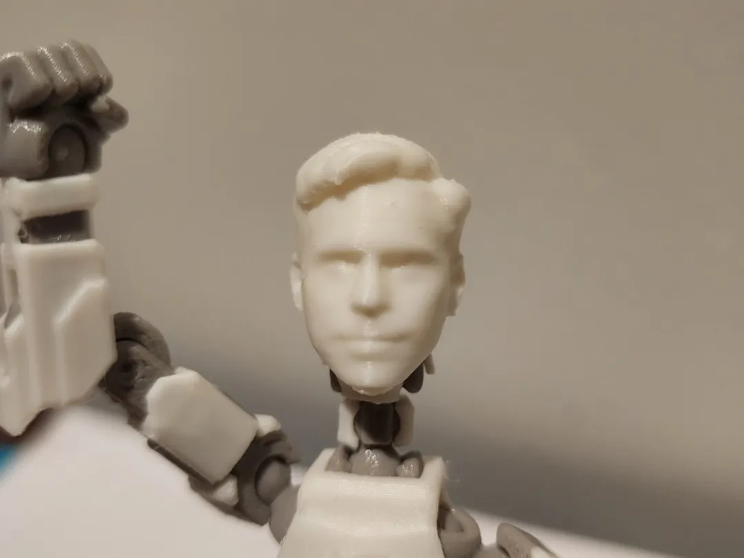 Tête ultra-réaliste pour figurine Dummy 13