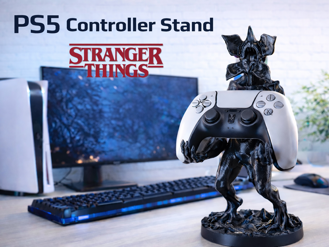 Demogorgon PS5 Controller Stand