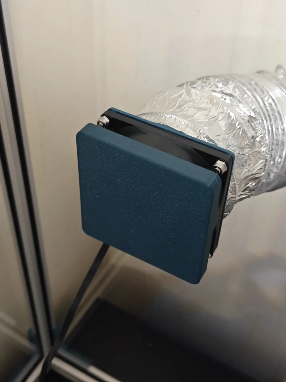 [A1 Enclosure Project] 8cm Exhaust Duct Connector Connects to Window ...