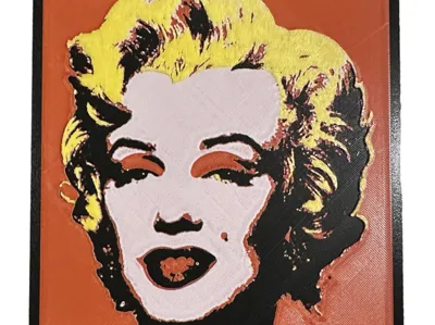 Marilyn Monroe - Hueforge