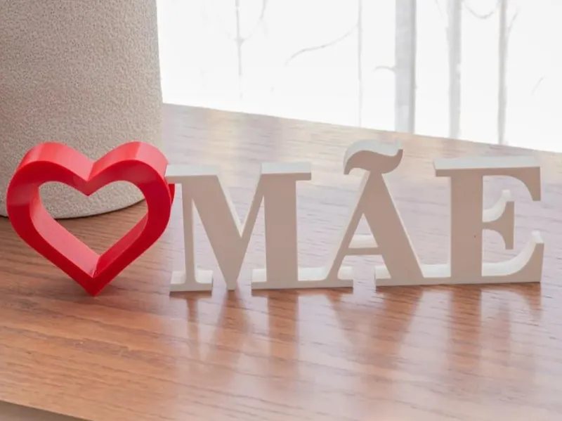 Placa Dia das Mães