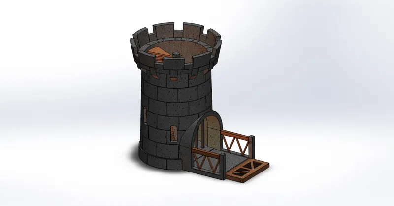 dnd dice tower