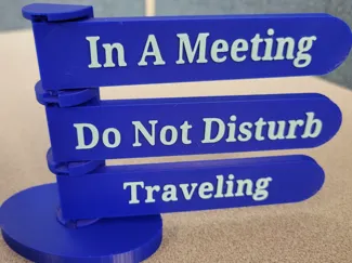 Standing Desk Status Signs