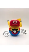 Mario Pikachu Ball - O3D (SPLIT)