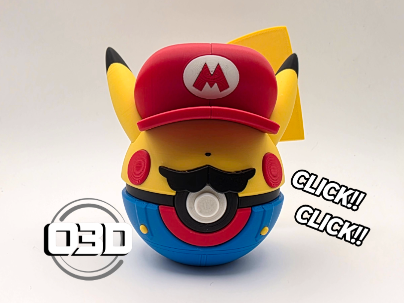 Mario Pikachu Ball - O3D (No AMS)