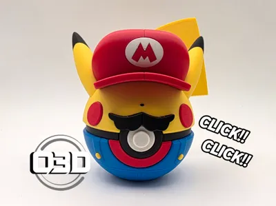 Mario Pikachu Ball - O3D (No AMS)