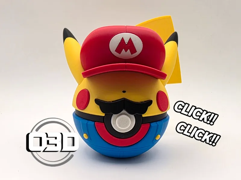 Mario Pikachu Ball - O3D (No AMS)