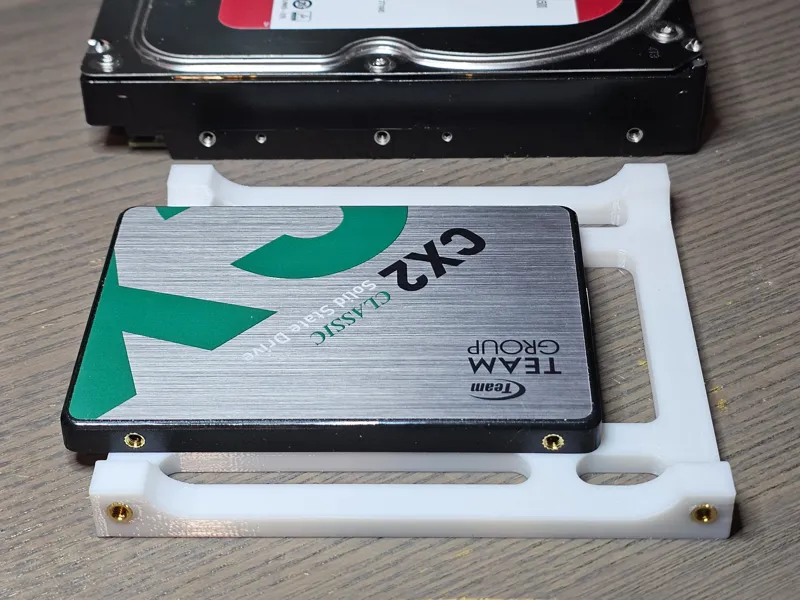 3.5in to 2.5in hard drive adapter sled