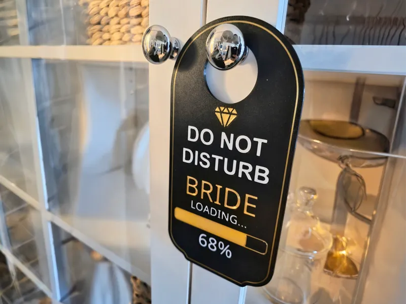 Do Not Disturb – Bride Loading (Wedding Edition)