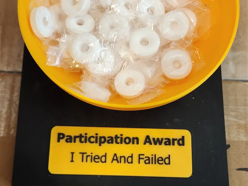 Participation Award Candy Bowl