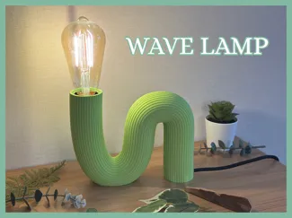 Wave lamp