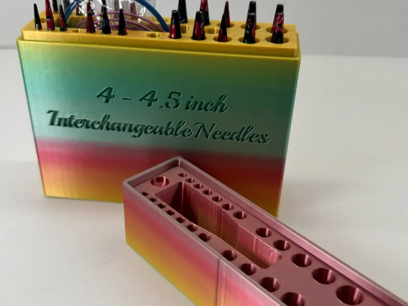 Interchangeable needle case