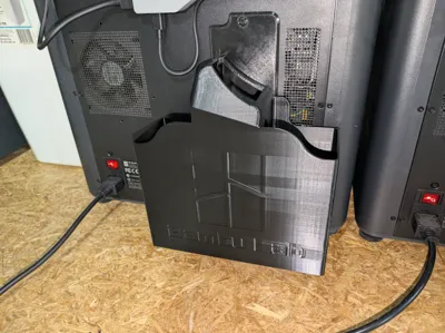 Poop Bin For P1S With Clearance For External Spool