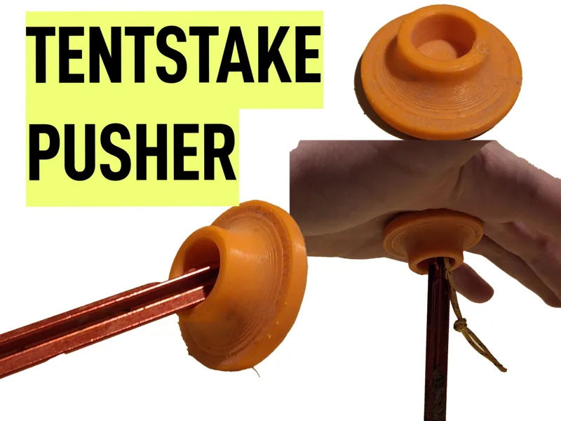 UNIVERSAL Tent stake pusher