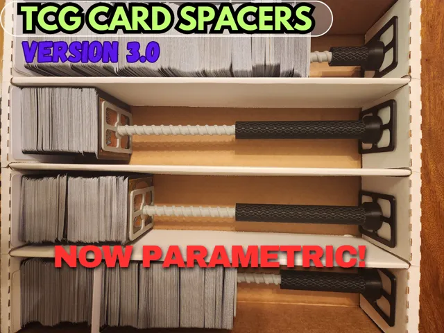 Trading Card Adjustable Storage Spacer