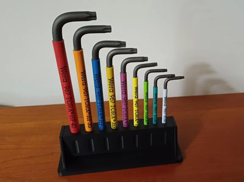 Wera Torx L-keys Rack