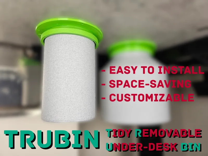 TRUBIN – The Space-Saving Trash Solution