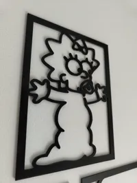 Maggie Simpson — déco murale 2D — photo 3