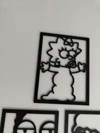 Maggie Simpson — déco murale 2D — photo 4