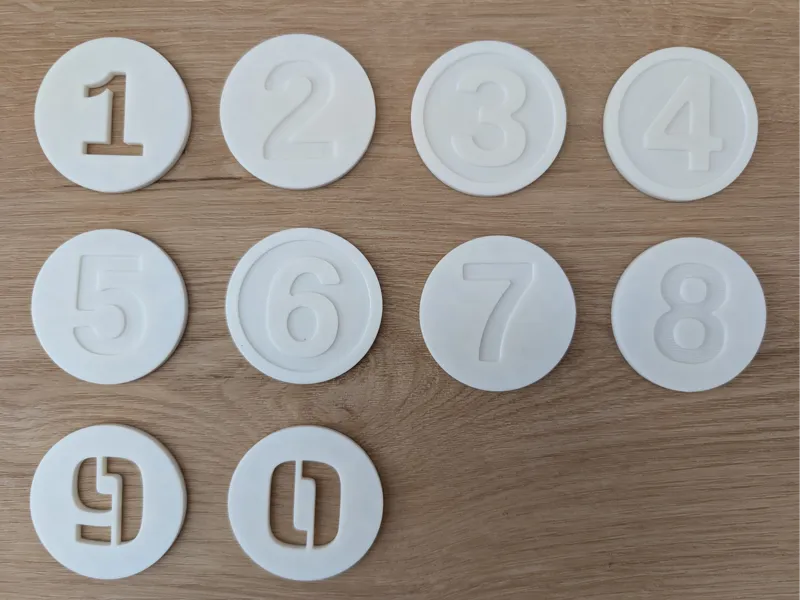 Number Play Coins for Kids