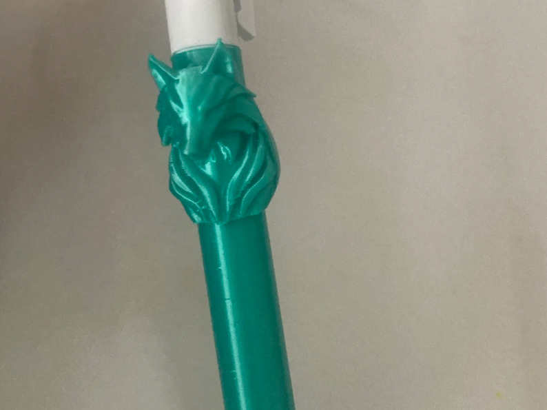 Stylo 4 couleurs loup wold