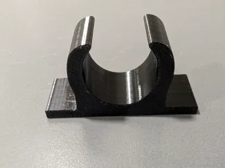 Condensate Hose Holder 18mm Adhesive & Screw Mount