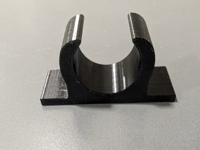 Condensate Hose Holder 18mm Adhesive & Screw Mount