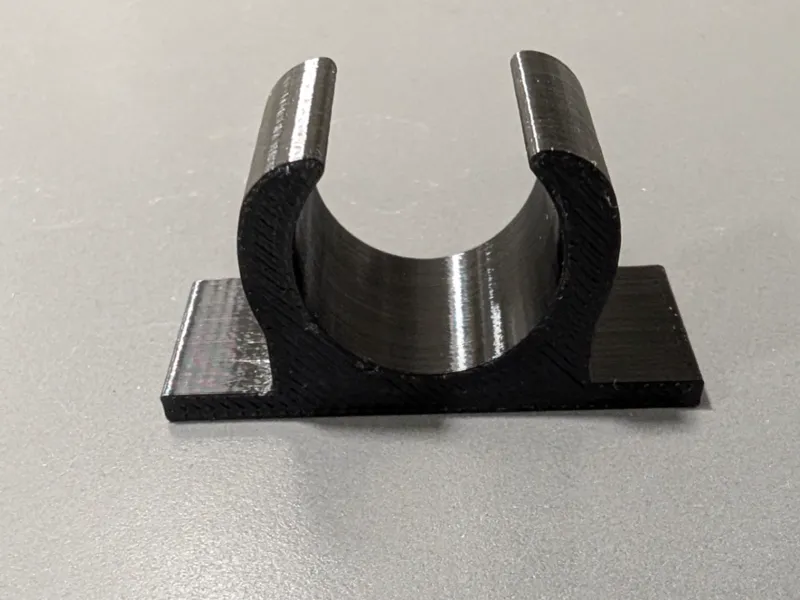 Condensate Hose Holder 18mm Adhesive & Screw Mount