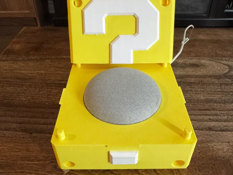Mario Lucky Box - Google Home Mini / Nest holder