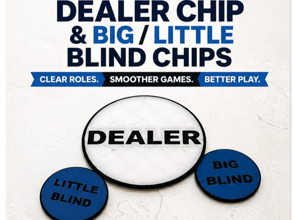Dealer & Big and Little Blind Chips