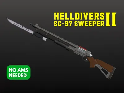Helldivers 2 SG 97 Sweeper Shotgun