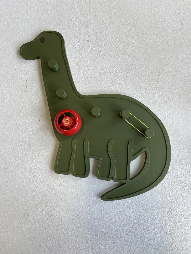Screw Cap Dinosaur - Free 3D Print Model - MakerWorld