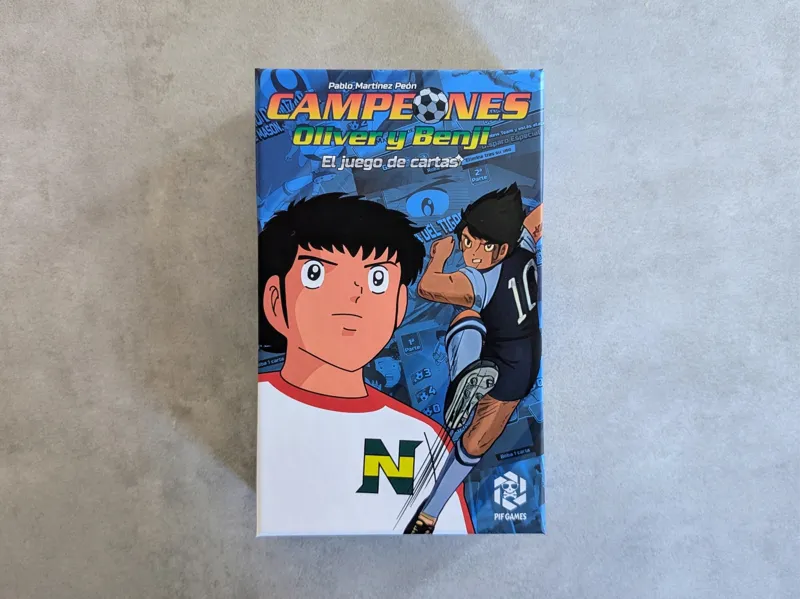 Inserto Oliver y Benji El juego de cartas