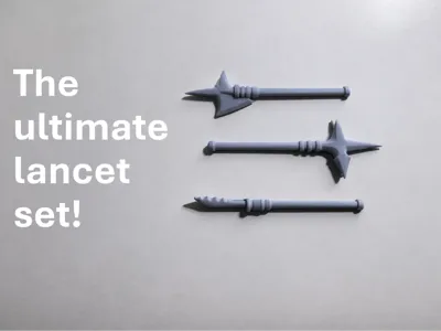 Small Lance Set, Minifigure Brick