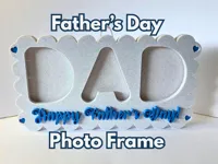 Father's day photo frame