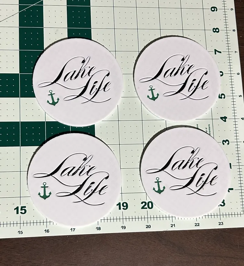 Lake Life Coaster