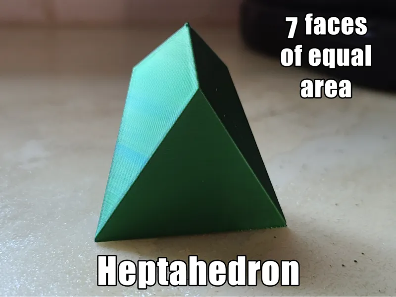 Heptahedron - 7 faces