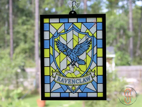 Marco decorativo: Suncatcher - Ravenclaw — referencia de MakerWorld