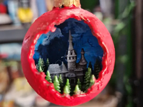 Ornement de Noël fantastique