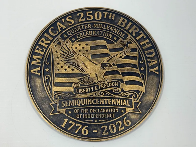 America's 250th Semiquincentennial Medallion
