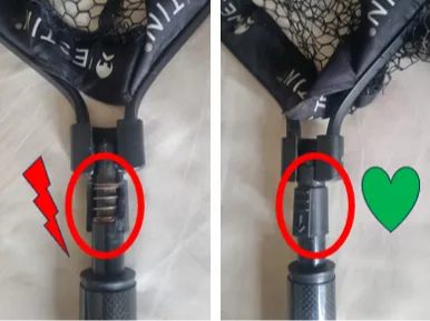 Kescher Kopf Adapter für Westin Kescher 