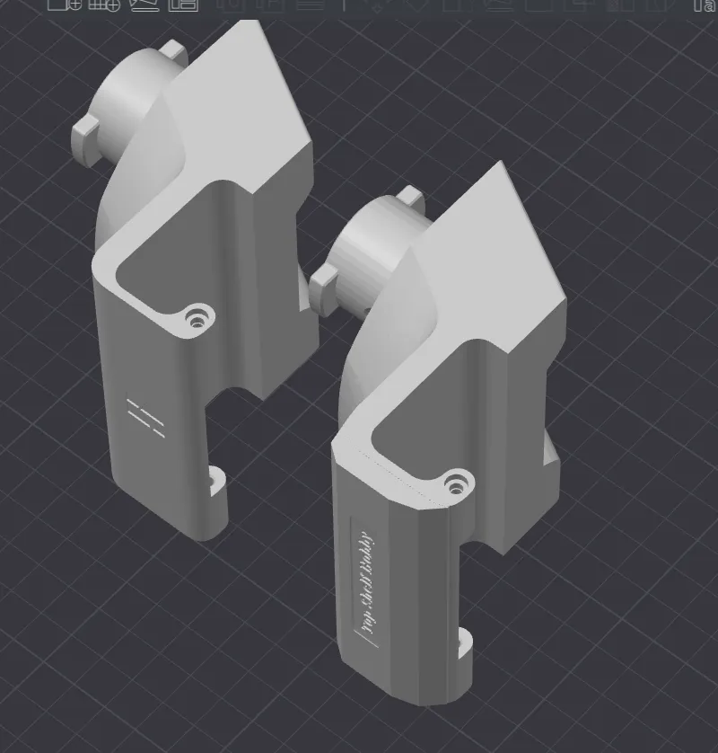 Stronger Front Bracket for Bambu Top Mount AMS