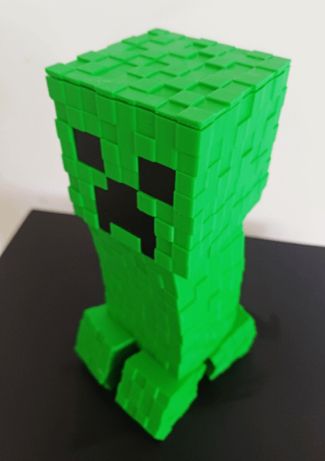 Minecraft Creeper Pen holder cup desk organizer 