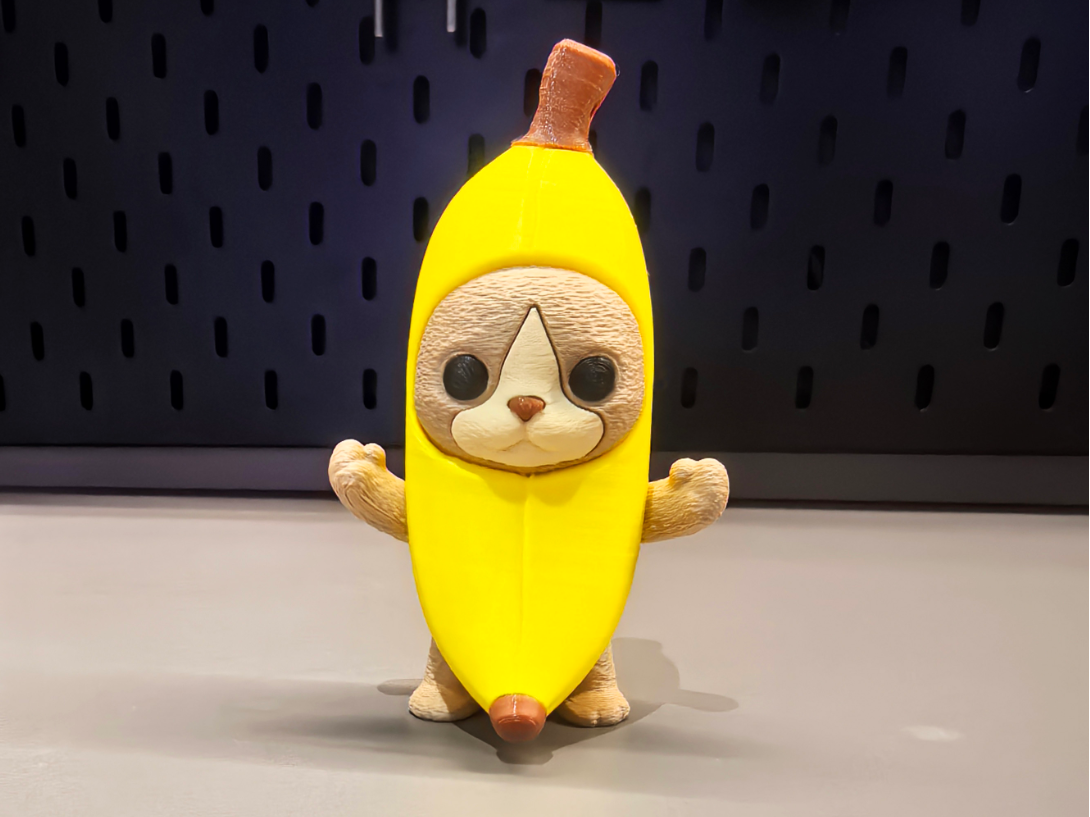 香蕉猫 - 3D Print Files Free Download - MakerWorld