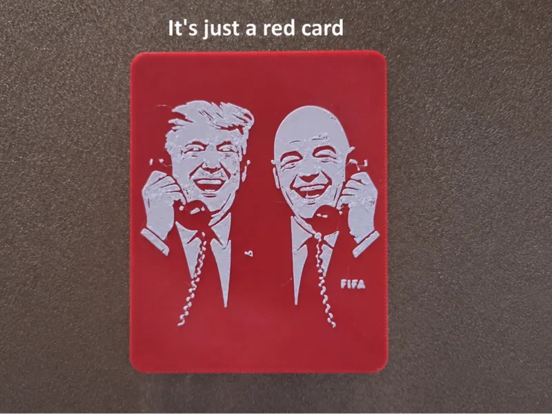 just a red card (fair play edition)