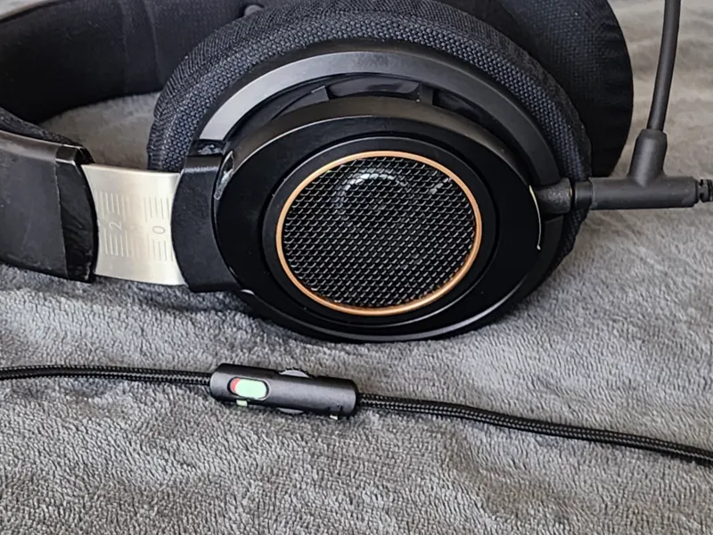 Mic Mute Slider for Philips SHP 9600-MB
